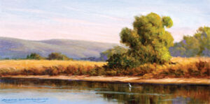 Painting by Ralph Waterhouse